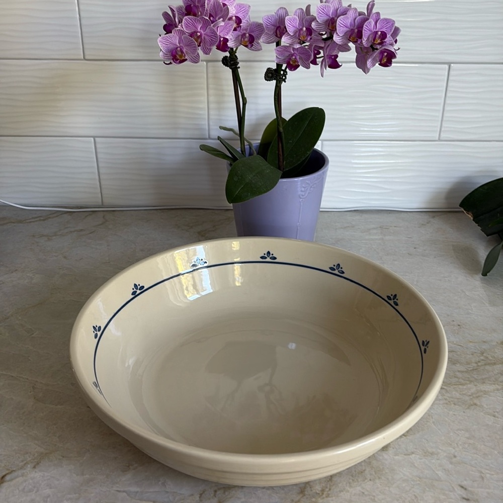 Vintage FP ( friendship pottery)Roseville Large serving bowl